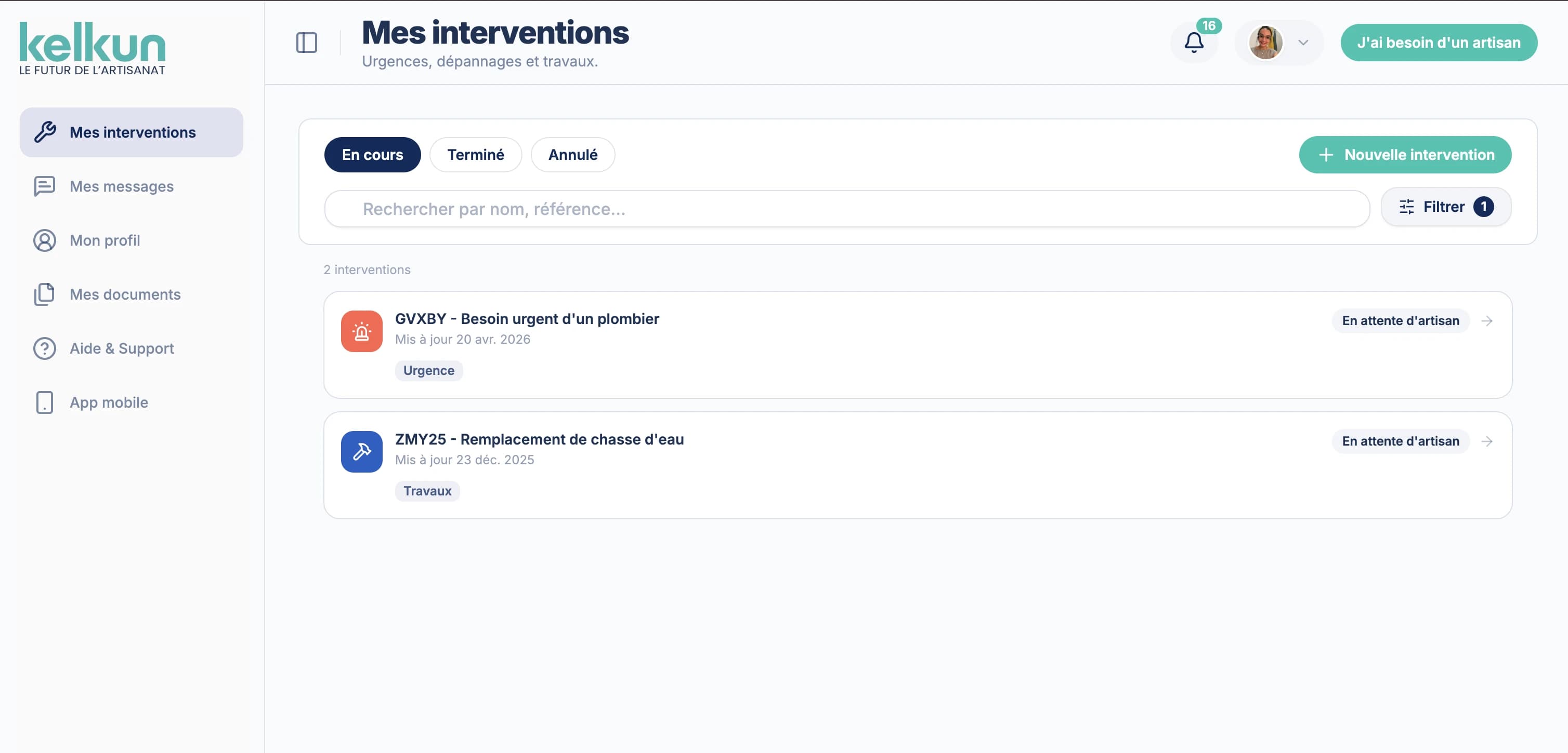 Espace client Kelkun sur le web