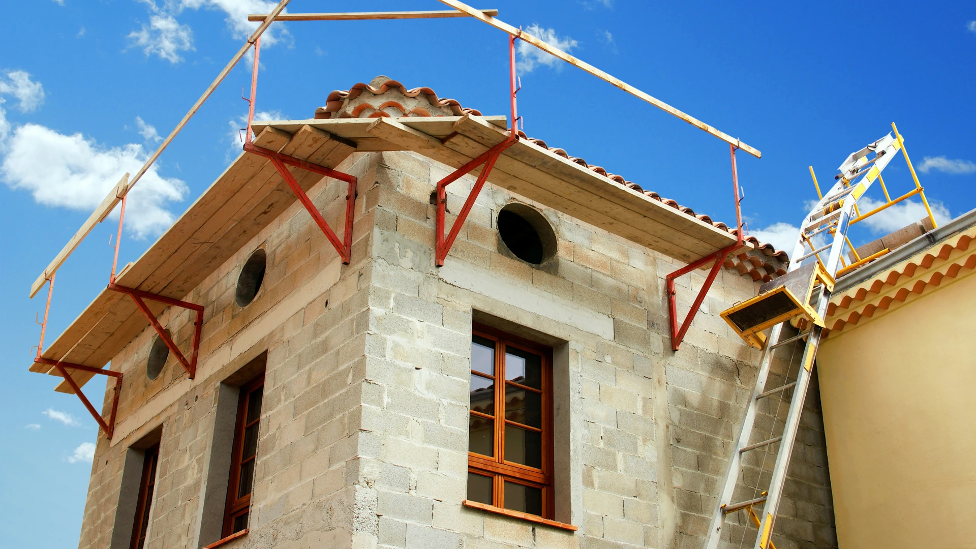 Travaux de maçonnerie