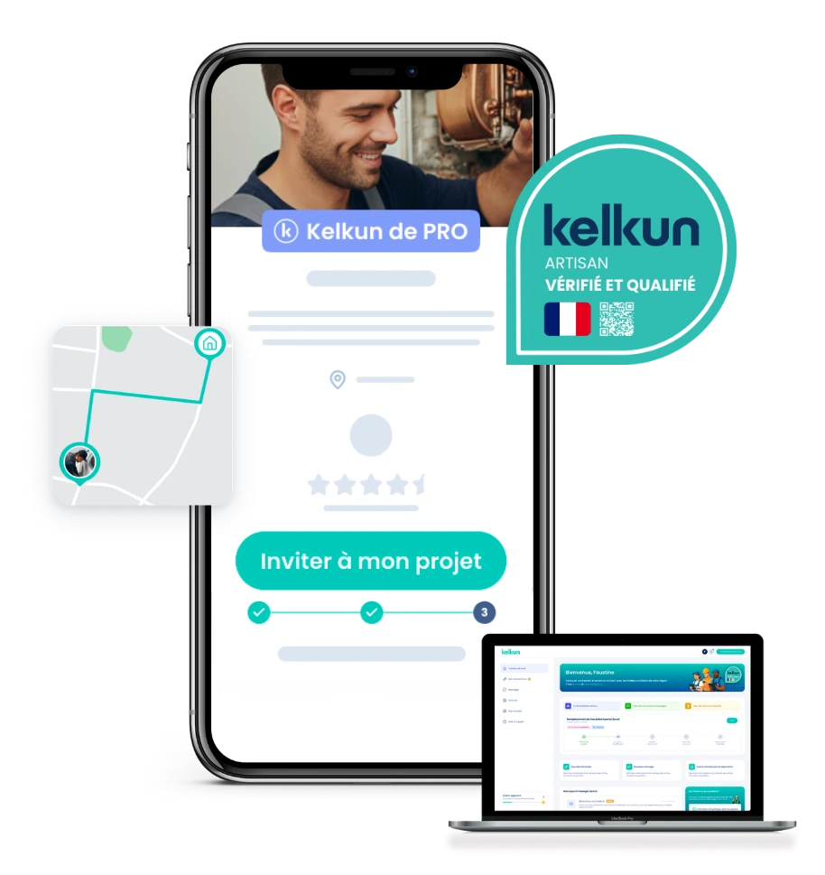 L'application Kelkun sur mobile