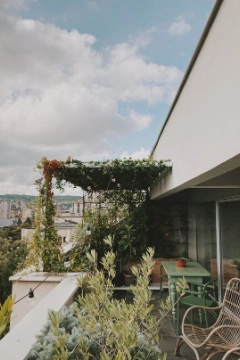 Conception de petits jardins de ville, patios & toits-terrasses avec un paysagiste concepteur Kelkun