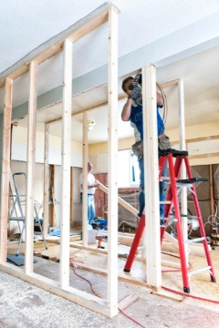 Réaménagement complet intérieur et redistribution des pièces avec un maître d'oeuvre et Kelkun