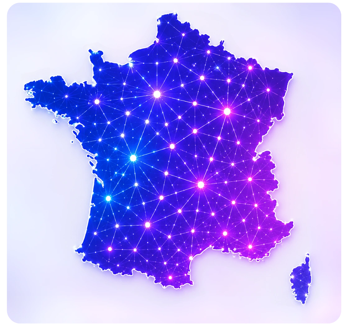 Réseau Kelcare partout en France